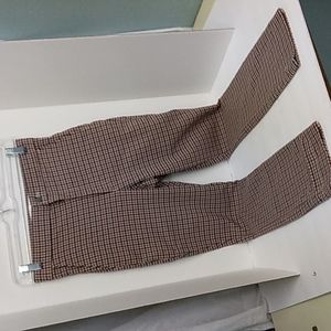 Holister Gingham Plaid High Rise Skinny Stretch S